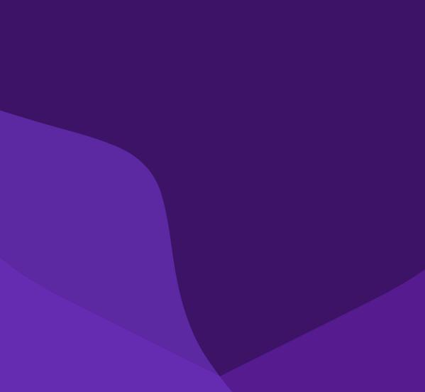 Abstract purple texture featuring shield.