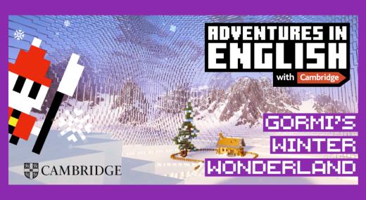 Gormi's Winter Wonderland Minecraft game banner