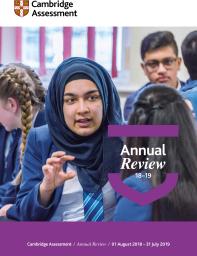 annual review 2019